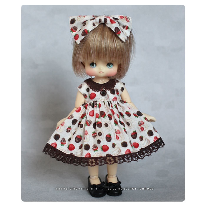 オビツ11ドレス / チョコ ベリーフェア