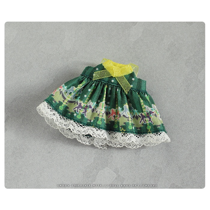 Cocoriang&Kumukuku ドレス/カルーセル ホリデー・グリーン