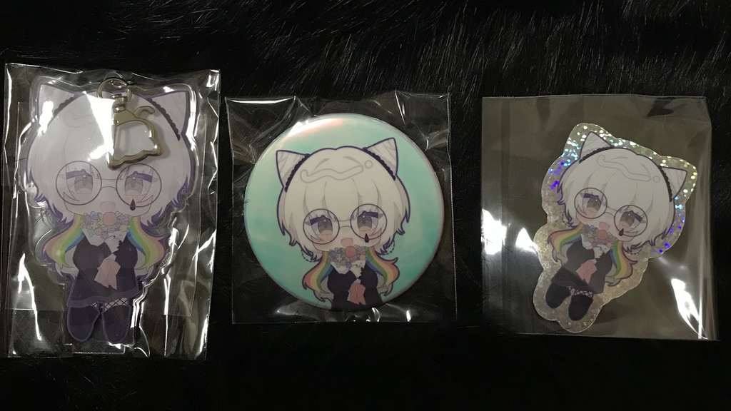 拝生 命2023生誕記念グッズアクスタキー・缶バッジ・ステッカー