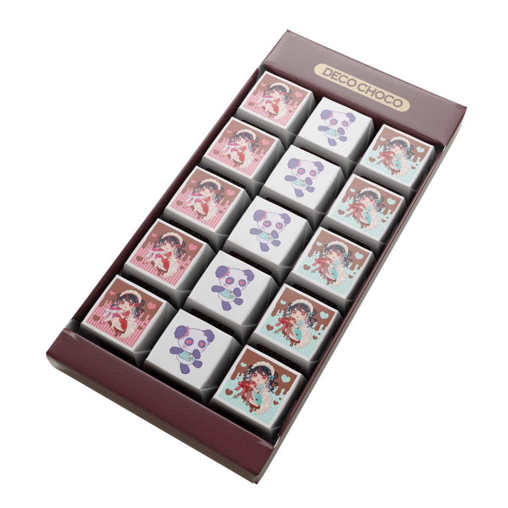 チョコ　花緑青カナデwith若頭