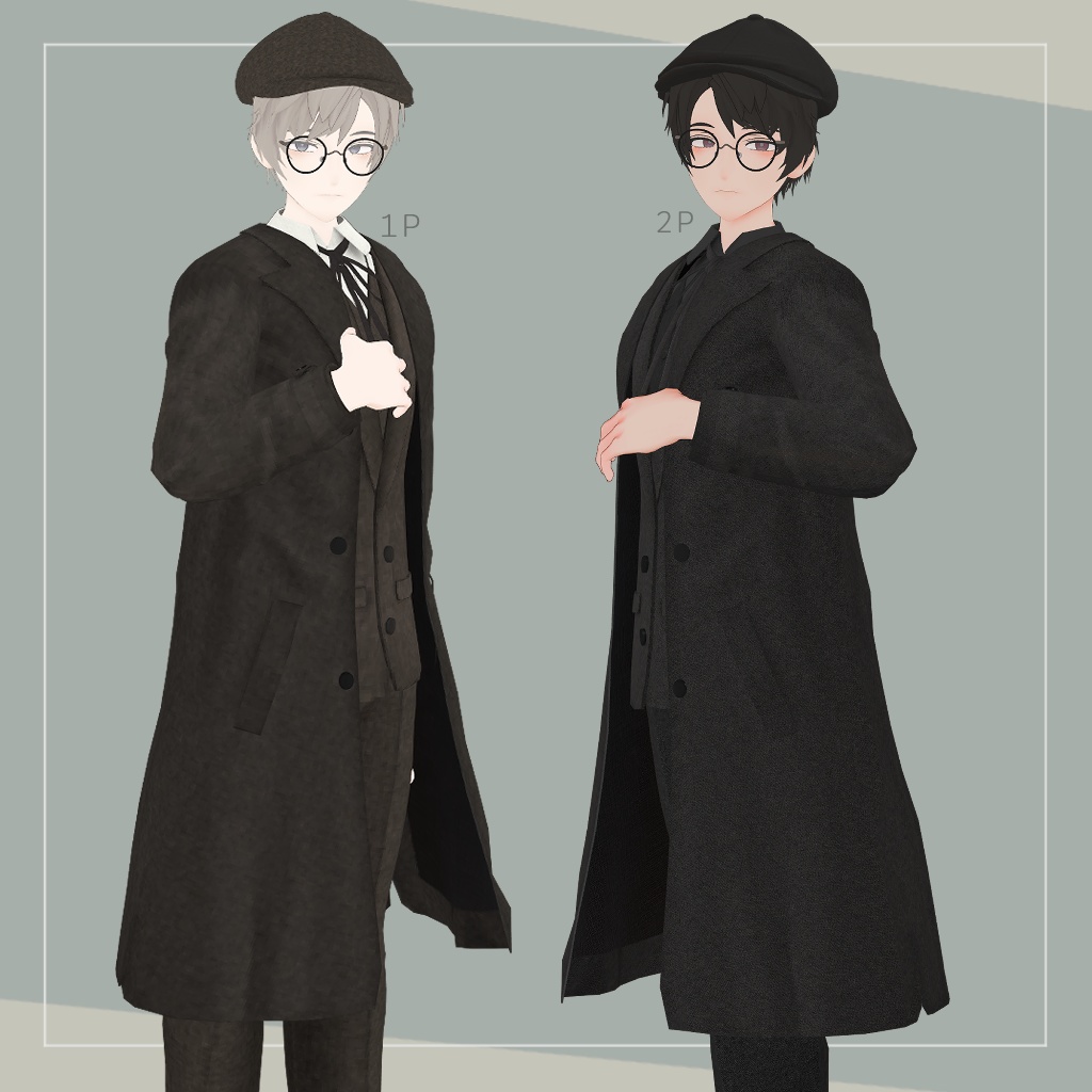 【オリジナル3Dモデル】Bernard(ベルナール)