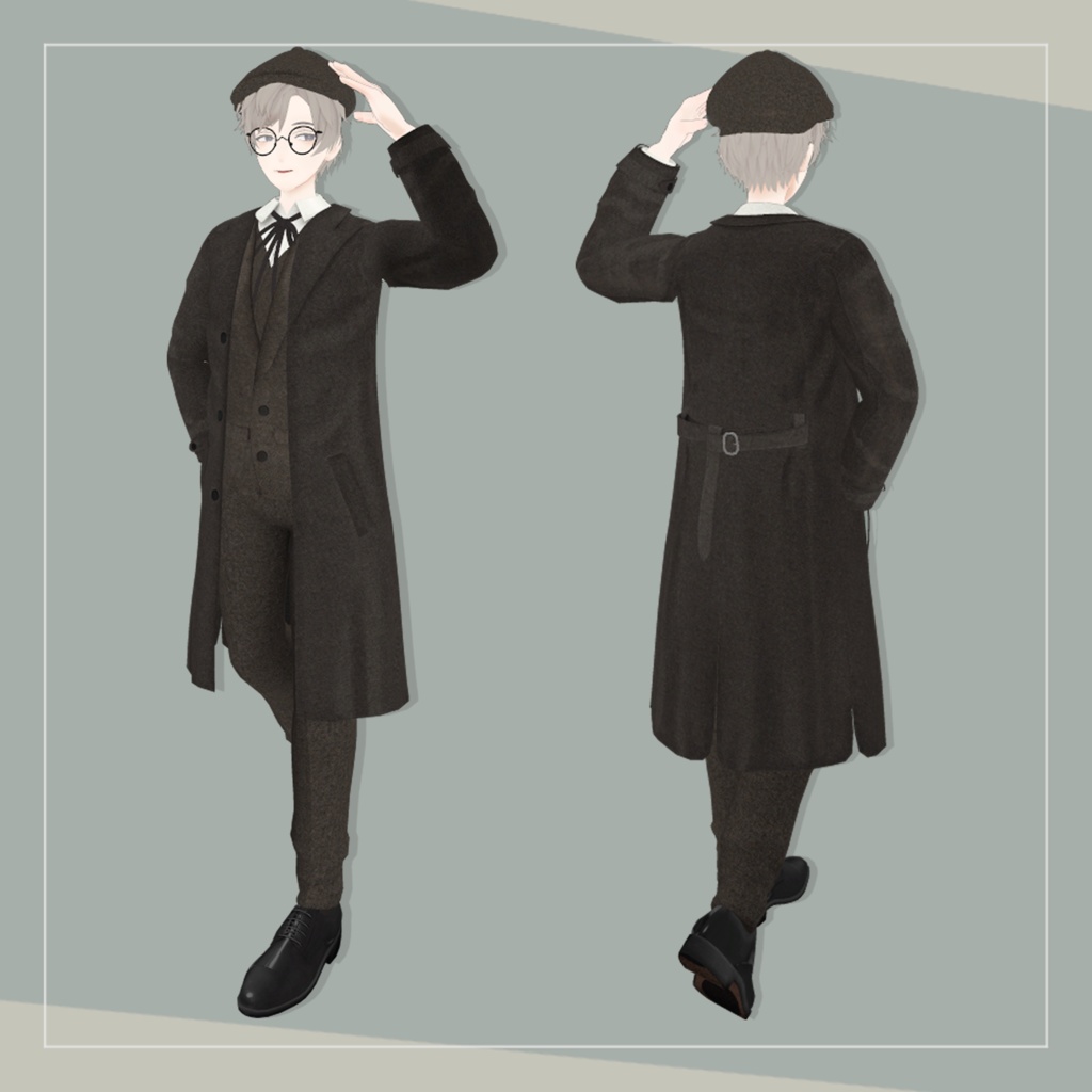 【オリジナル3Dモデル】Bernard(ベルナール)