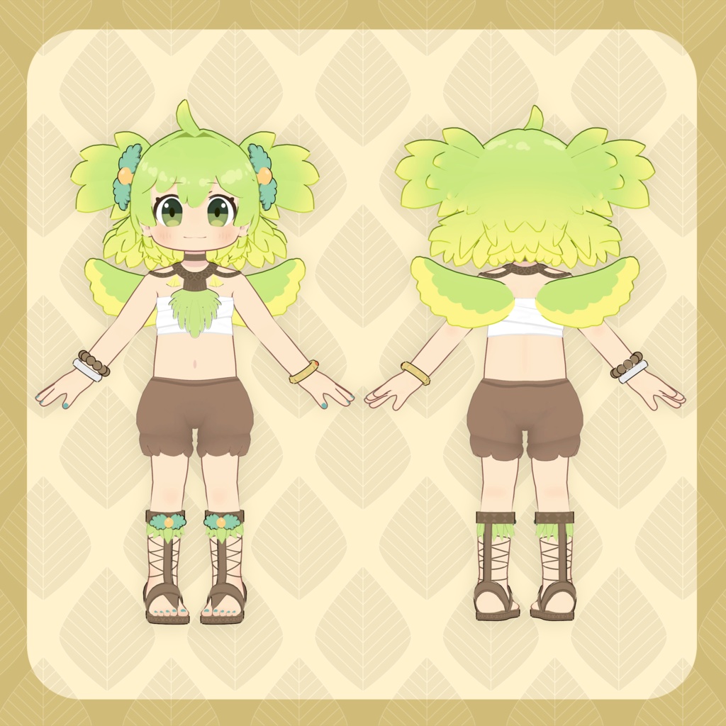 【オリジナル3Dモデル】Kapii -カピィ-