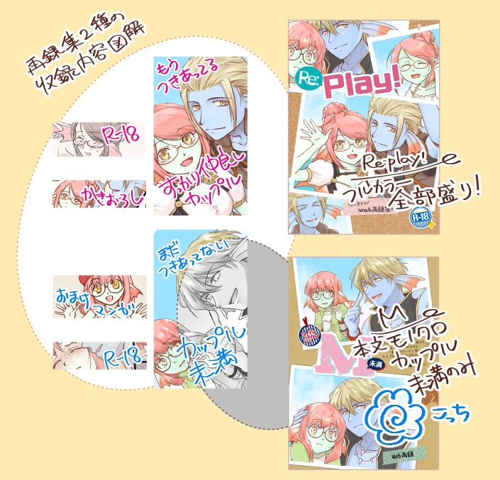 M・ウェディ♂♀カプ未満