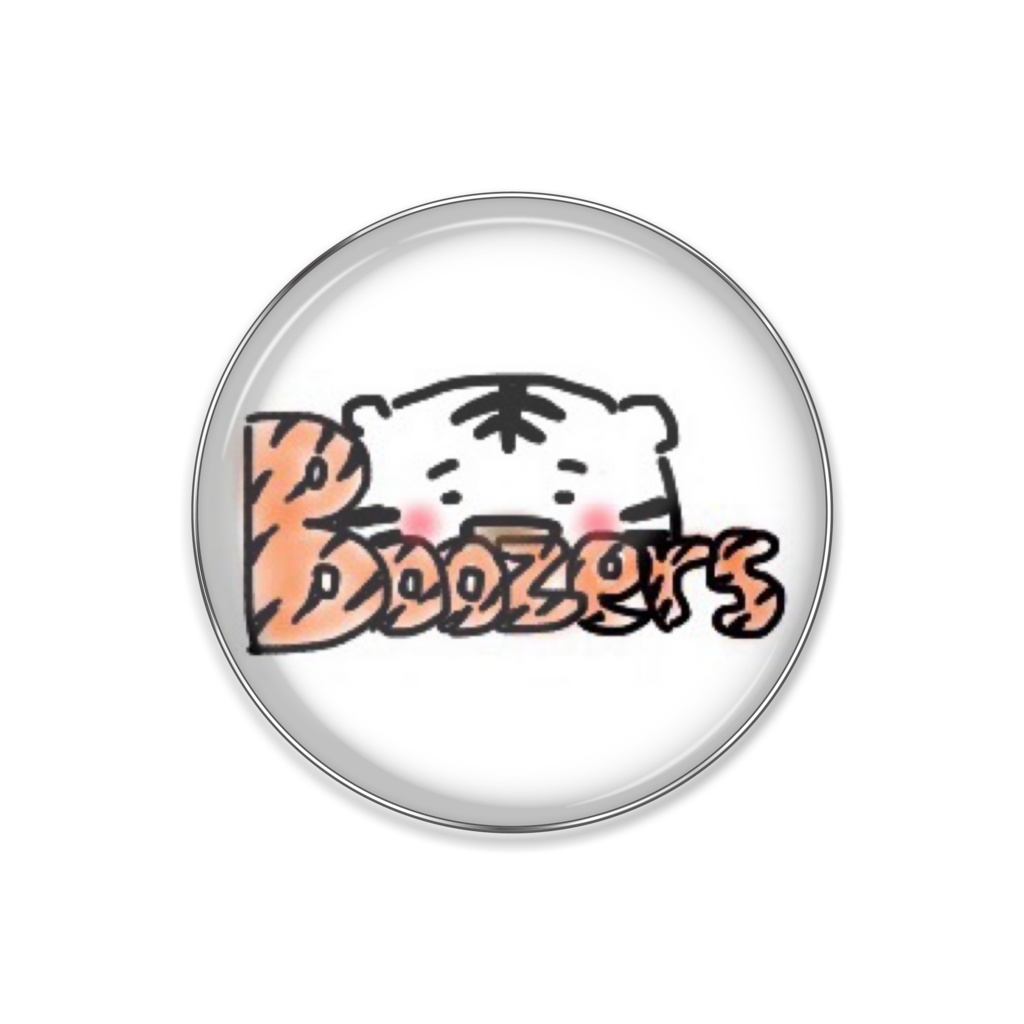 Boozers 虎さんピンバッヂ②