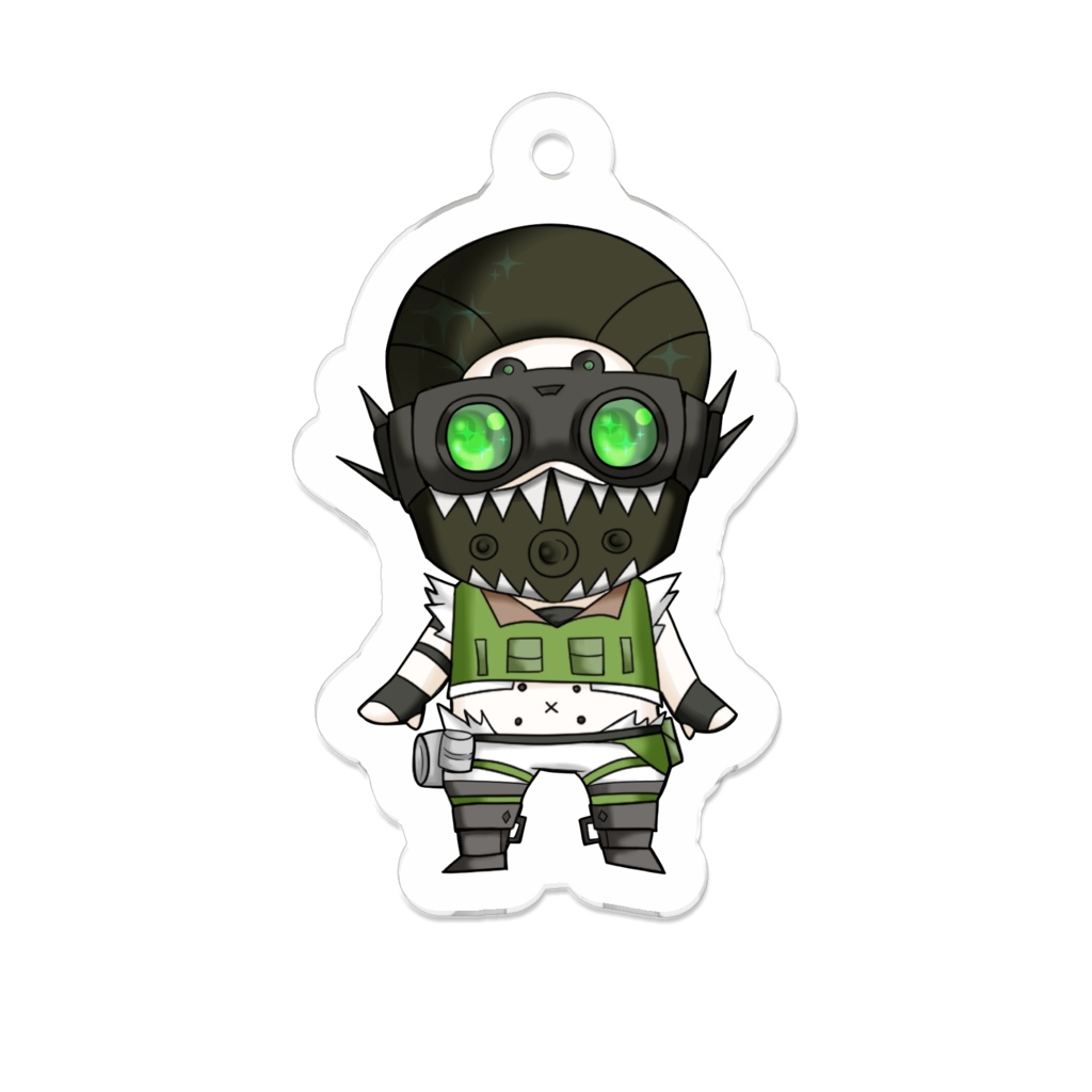 ちびおくアクキー