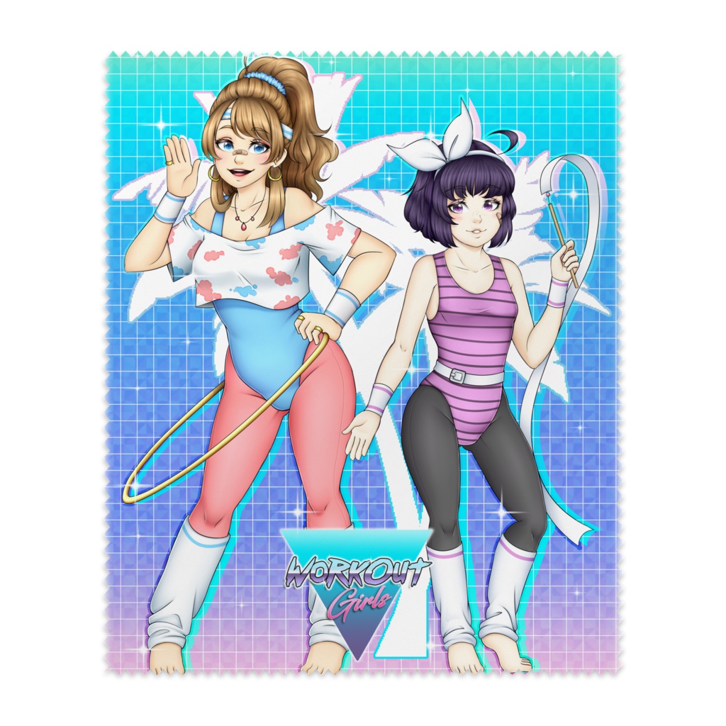 Workout Girls Cleaning Cloth