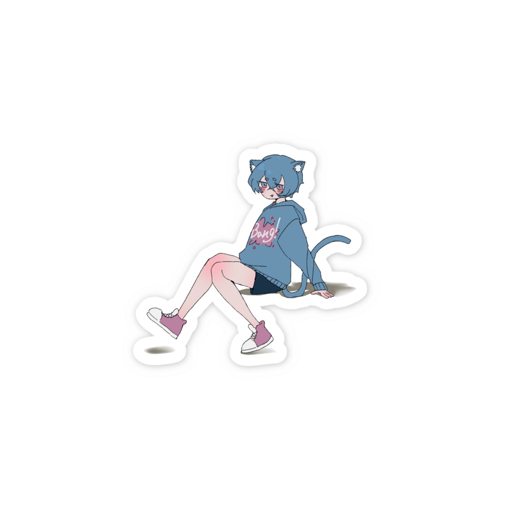 ステッカー(ぷりずなぁ誕生日記念グッズ)