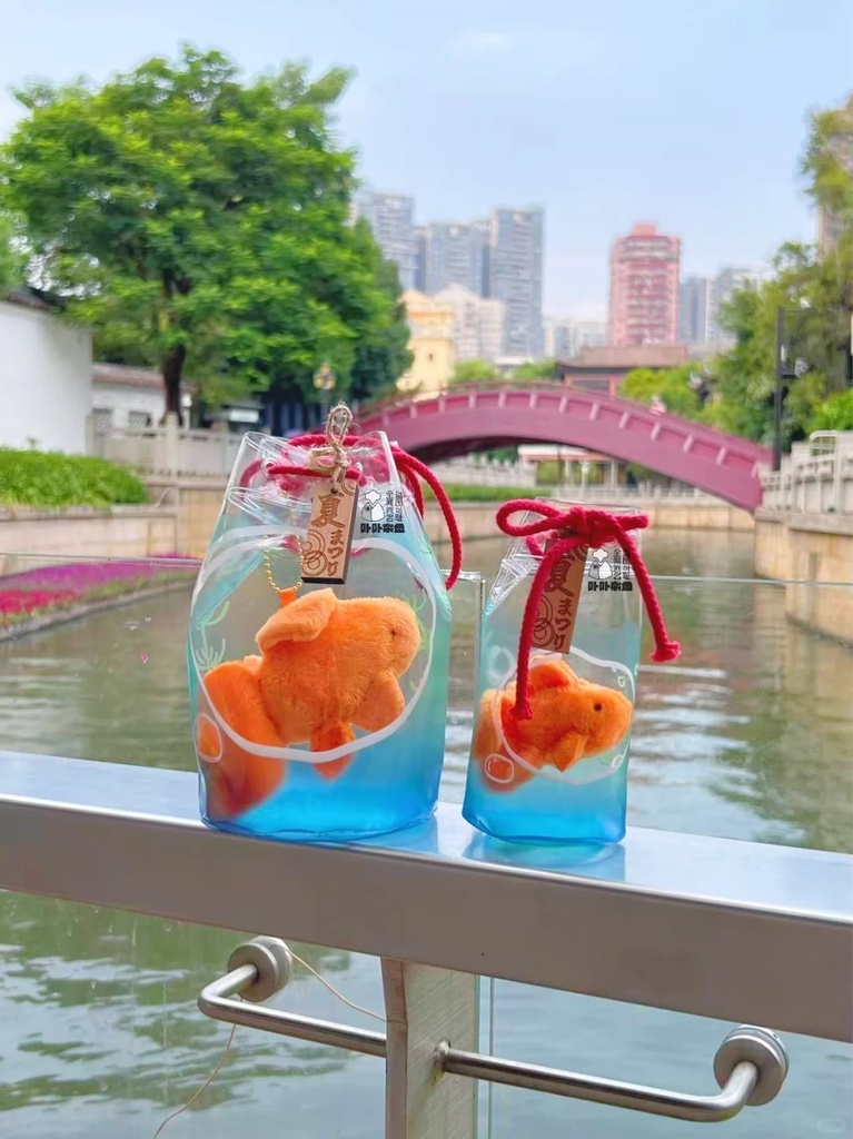 「通販」꒰金魚袋꒱「ぬいぐるみ用バッグ / ぬい用ポーチ」