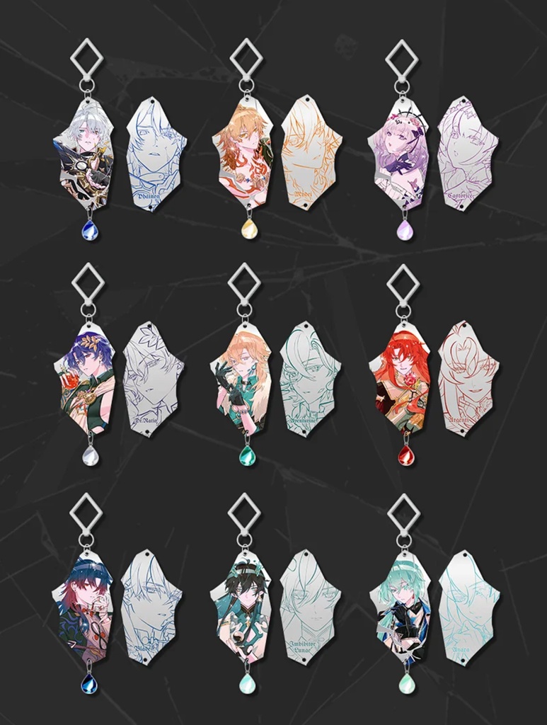 「受注」꒰Glittering꒱「崩壊スターレイル同人グッズセット」