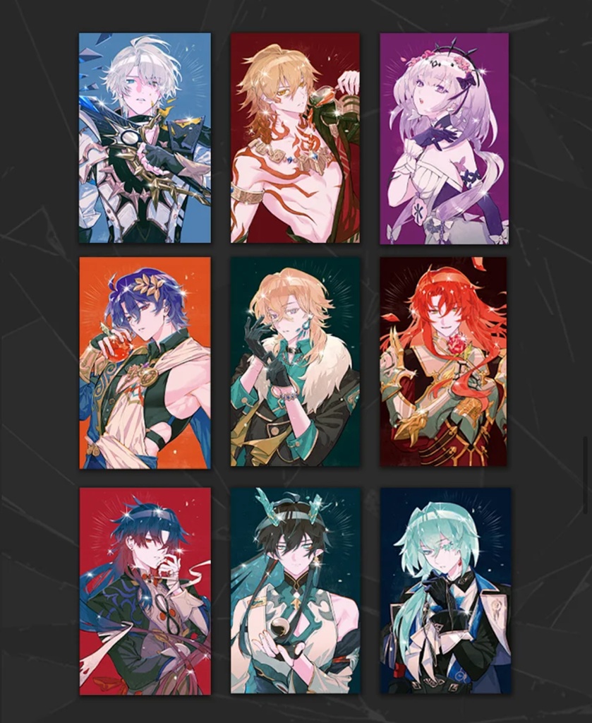 「受注」꒰Glittering꒱「崩壊スターレイル同人グッズセット」