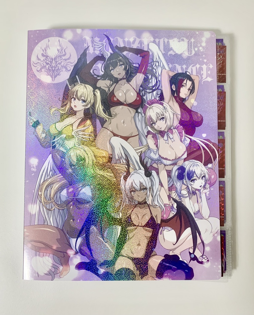 悶絶シールコレクション用 【悶絶オールスターズ キラキラハピハピバインダー】