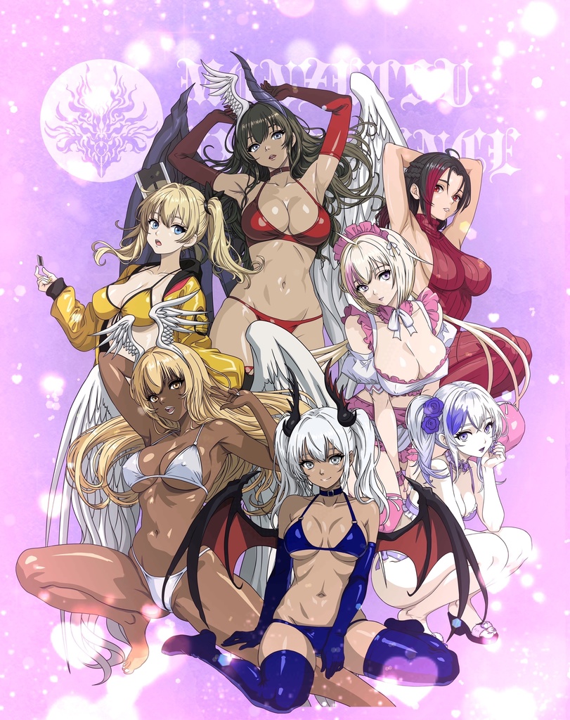 悶絶シールコレクション用 【悶絶オールスターズ キラキラハピハピバインダー】