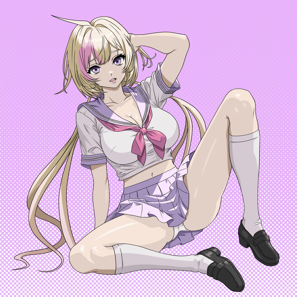 イラスト集『悶絶☆オールスターズ ヴィジュアルブック』 初版版