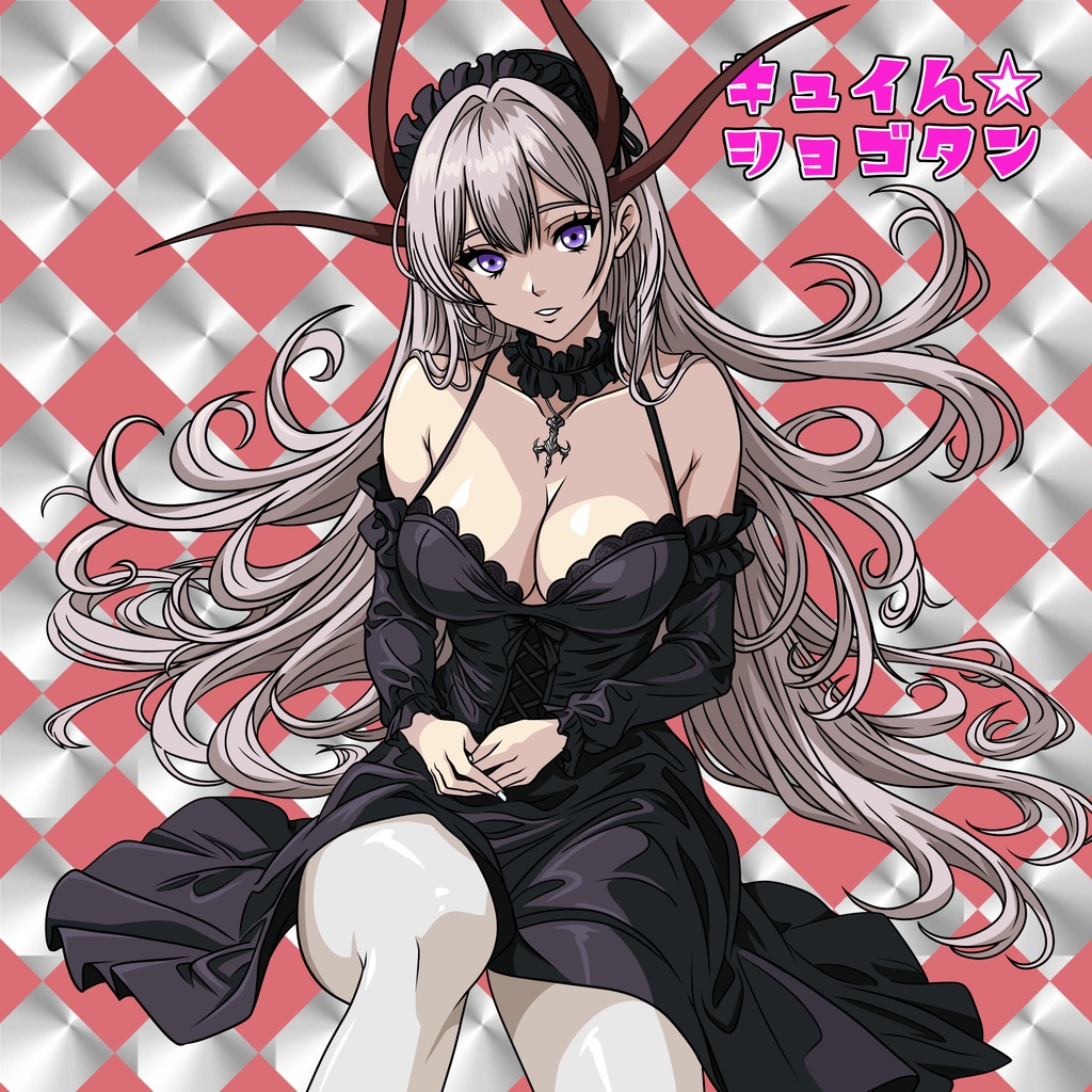 悶絶シールコレクション 悶絶☆オールスターズ 悶絶ゴシック ナイト フェス ガチャシール 【全14種類 ランダム仕様】1枚