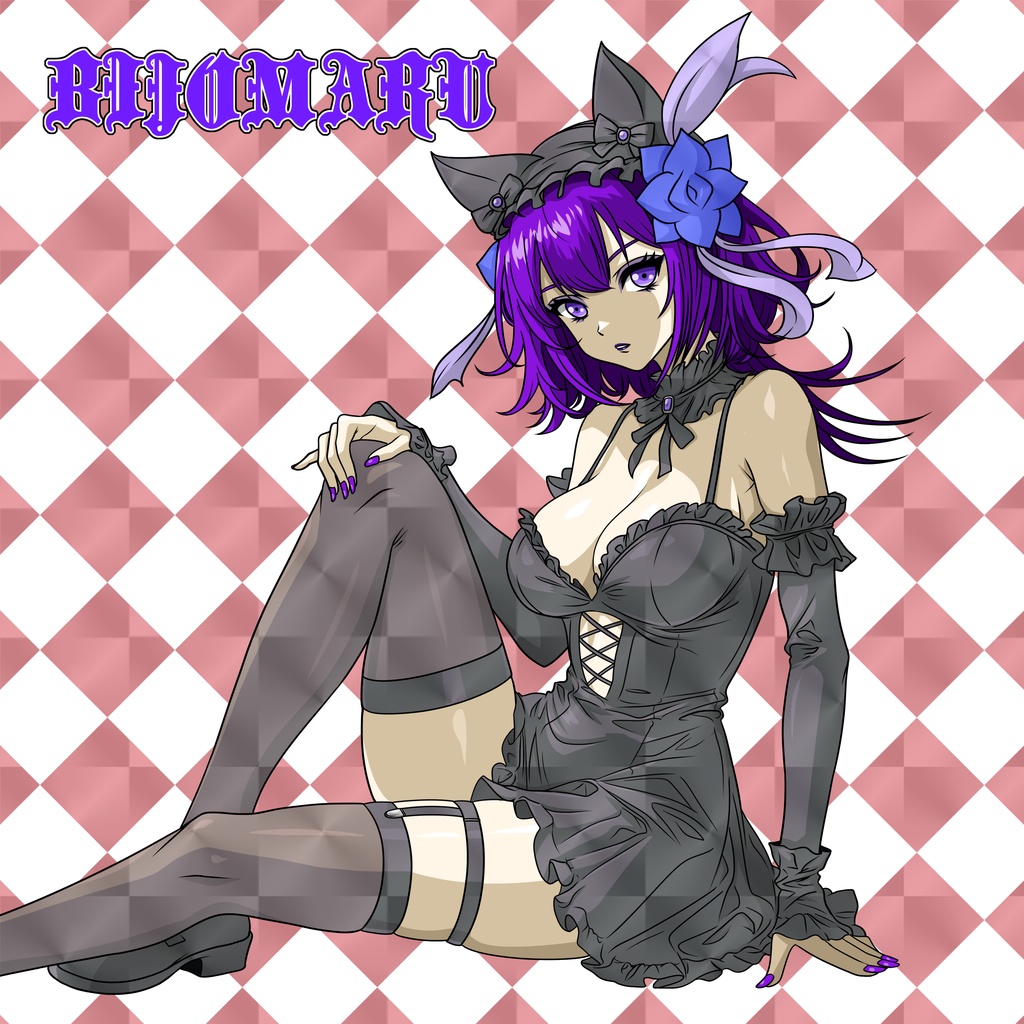 悶絶シールコレクション 悶絶☆オールスターズ 悶絶ゴシック ナイト フェス ガチャシール 【全14種類 ランダム仕様】1枚