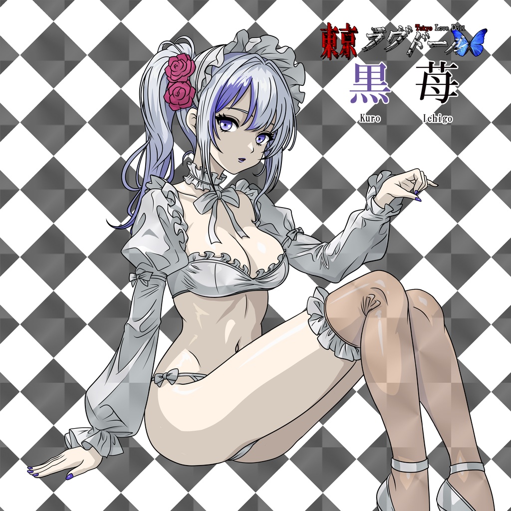 悶絶シールコレクション 悶絶☆オールスターズ 悶絶ゴシック ナイト フェス ガチャシール 【全14種類 ランダム仕様】1枚