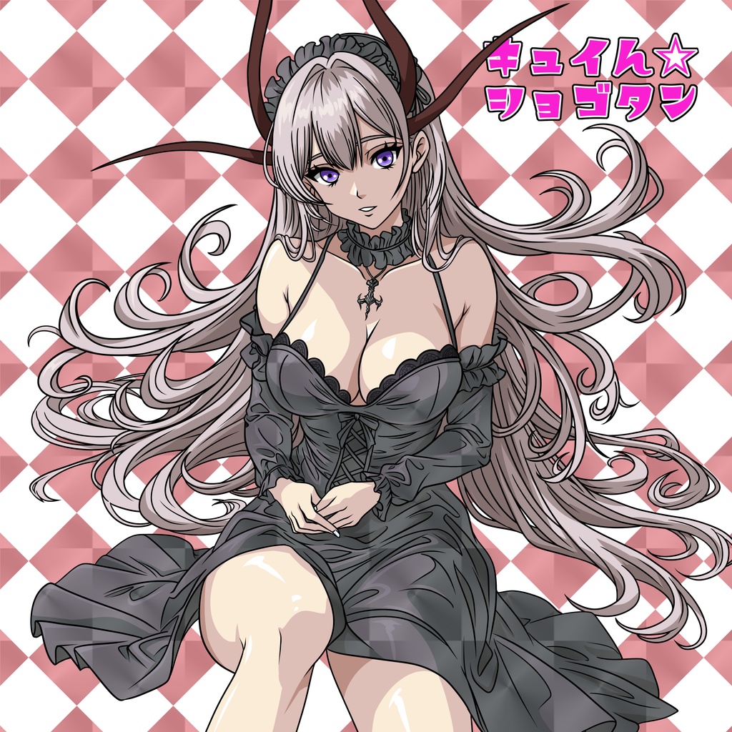 悶絶シールコレクション 悶絶☆オールスターズ 悶絶ゴシック ナイト フェス ガチャシール 【全14種類 ランダム仕様】1枚