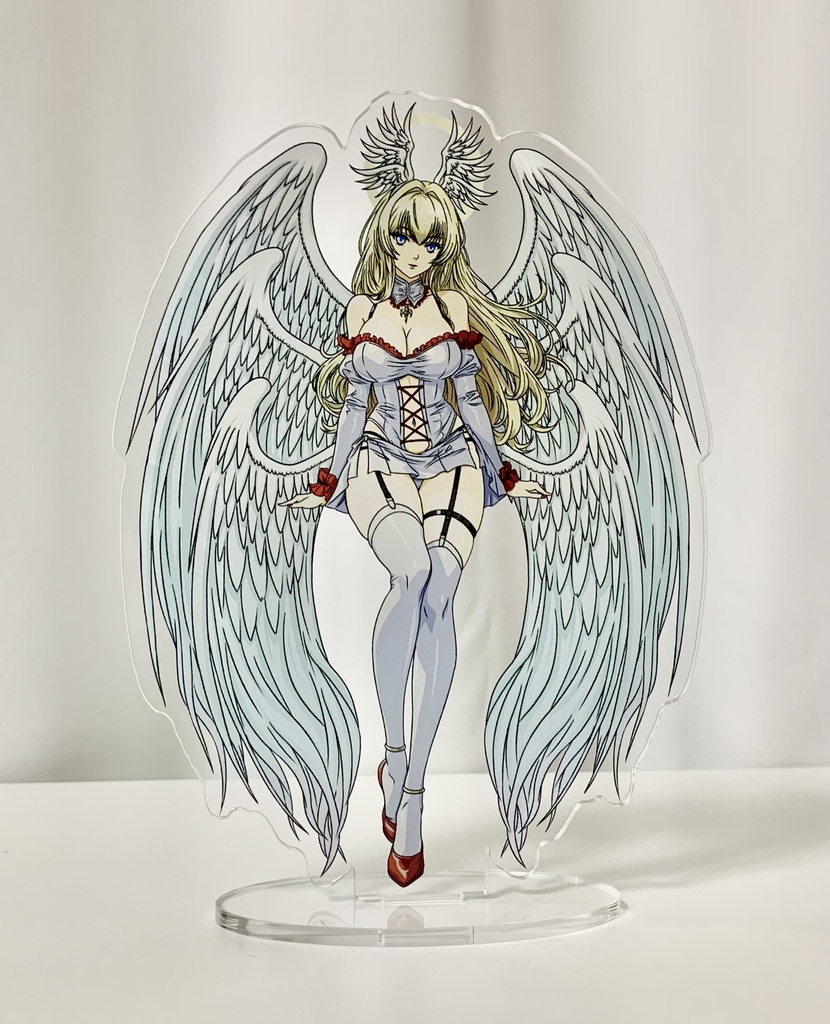 悶絶アクリルスタンドコレクション The Morning Star ルシフェルちゃん & 悶絶シールコレクション The Morning Star ルシフェルちゃん【リバースプリ】ズームアップ&全身2枚 セット