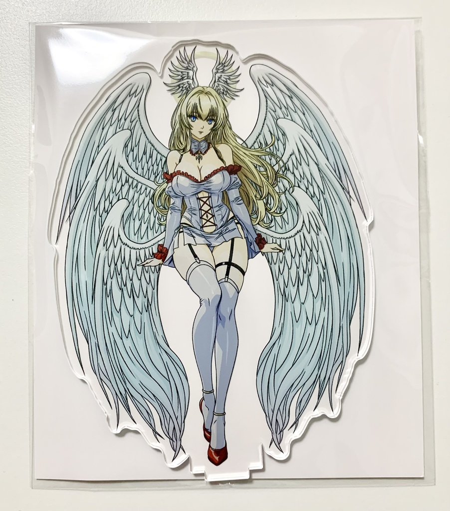 悶絶アクリルスタンドコレクション The Morning Star ルシフェルちゃん & 悶絶シールコレクション The Morning Star ルシフェルちゃん【リバースプリ】ズームアップ&全身2枚 セット