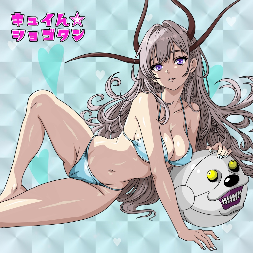 悶絶シールコレクション はぴはぴ☆ハスっ娘 きゅんきゅん♡ドリーム きゅんきゅんプールサイドドリーム フェス ガチャシール 【全10種類 ランダム仕様】1枚