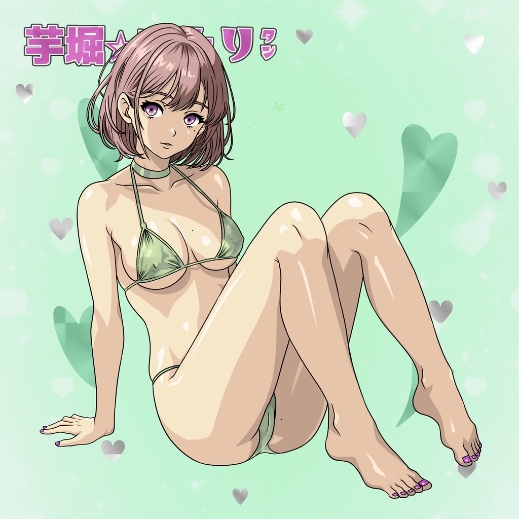 悶絶シールコレクション はぴはぴ☆ハスっ娘 きゅんきゅん♡ドリーム きゅんきゅんピックアップ ガチャシール 【全12種類 ランダム仕様】1枚