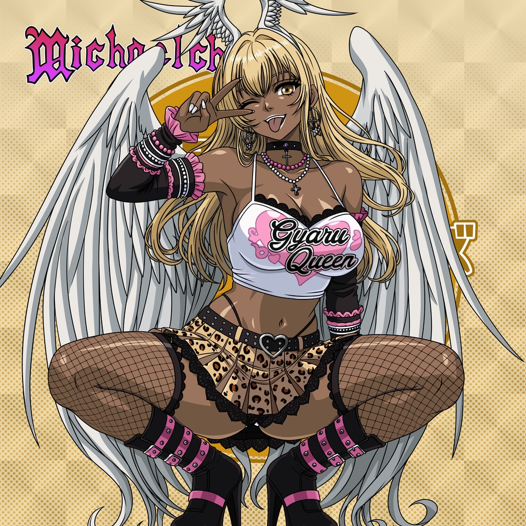 【4月新作】悶絶シールコレクション 悶絶☆オールスターズ 悶絶Gyaruフェス 第二弾 ガチャシール 【全14種類 ランダム仕様】1枚