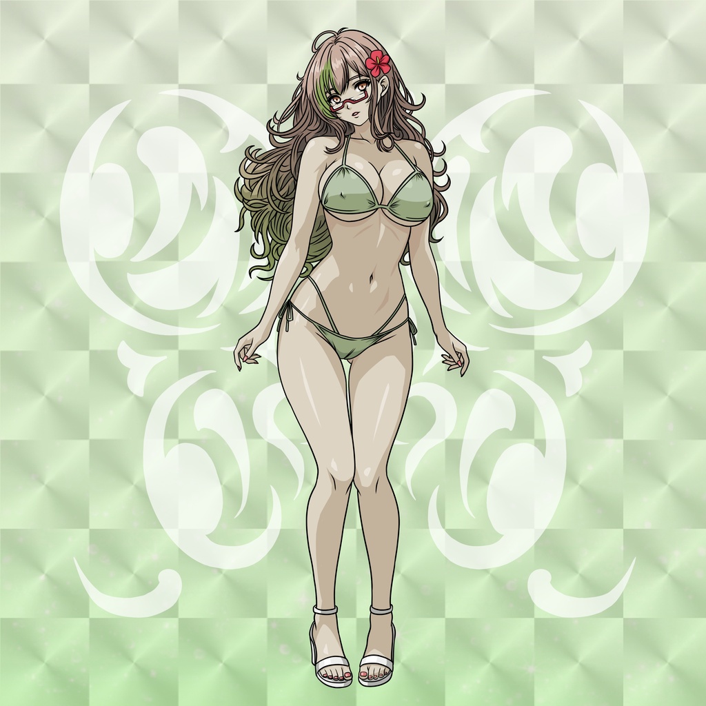 【6月新作】悶絶シールコレクション 東京ラヴドール Keshikaran Swimsuit style 【全12種類 ランダム仕様】1枚