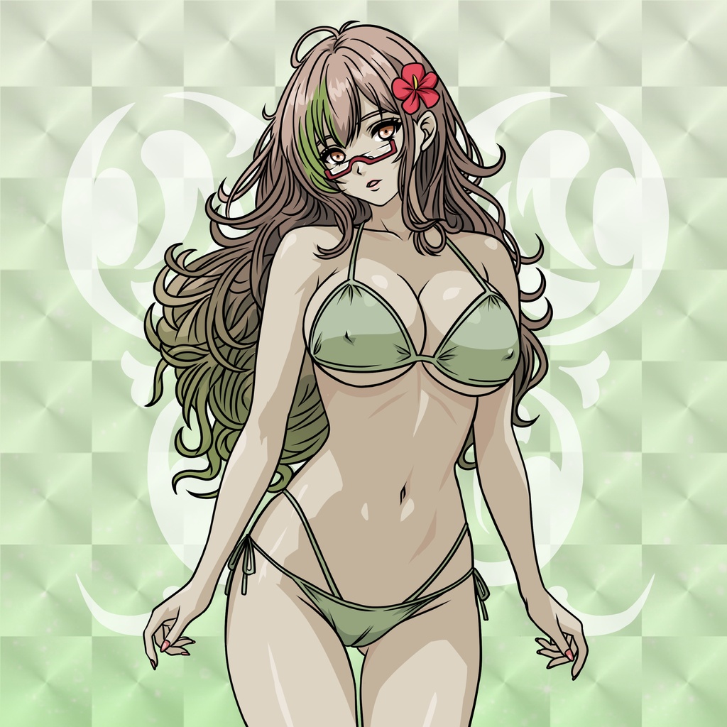 【6月新作】悶絶シールコレクション 東京ラヴドール Keshikaran Swimsuit style 【全12種類 ランダム仕様】1枚