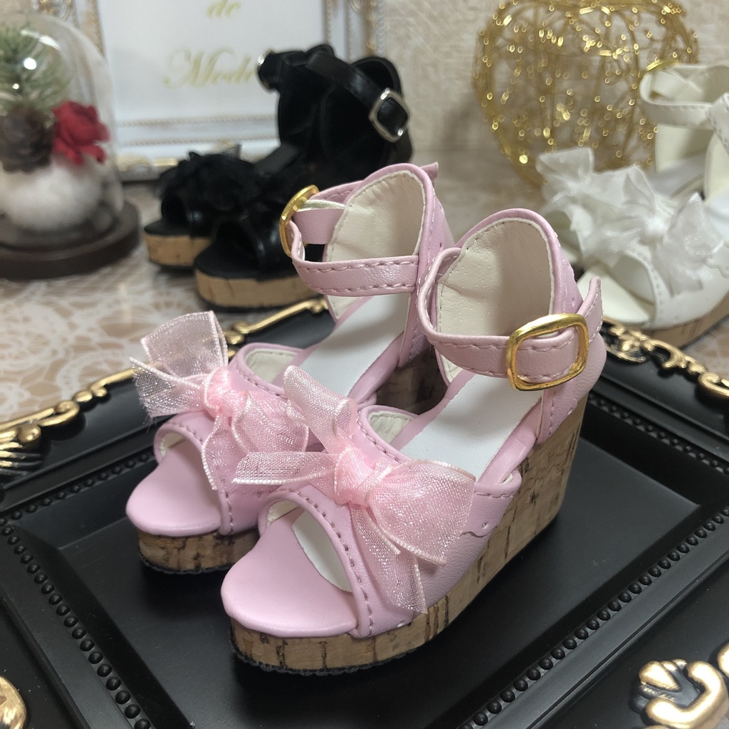 1/3 ドール用 ウェッジソール サンダル