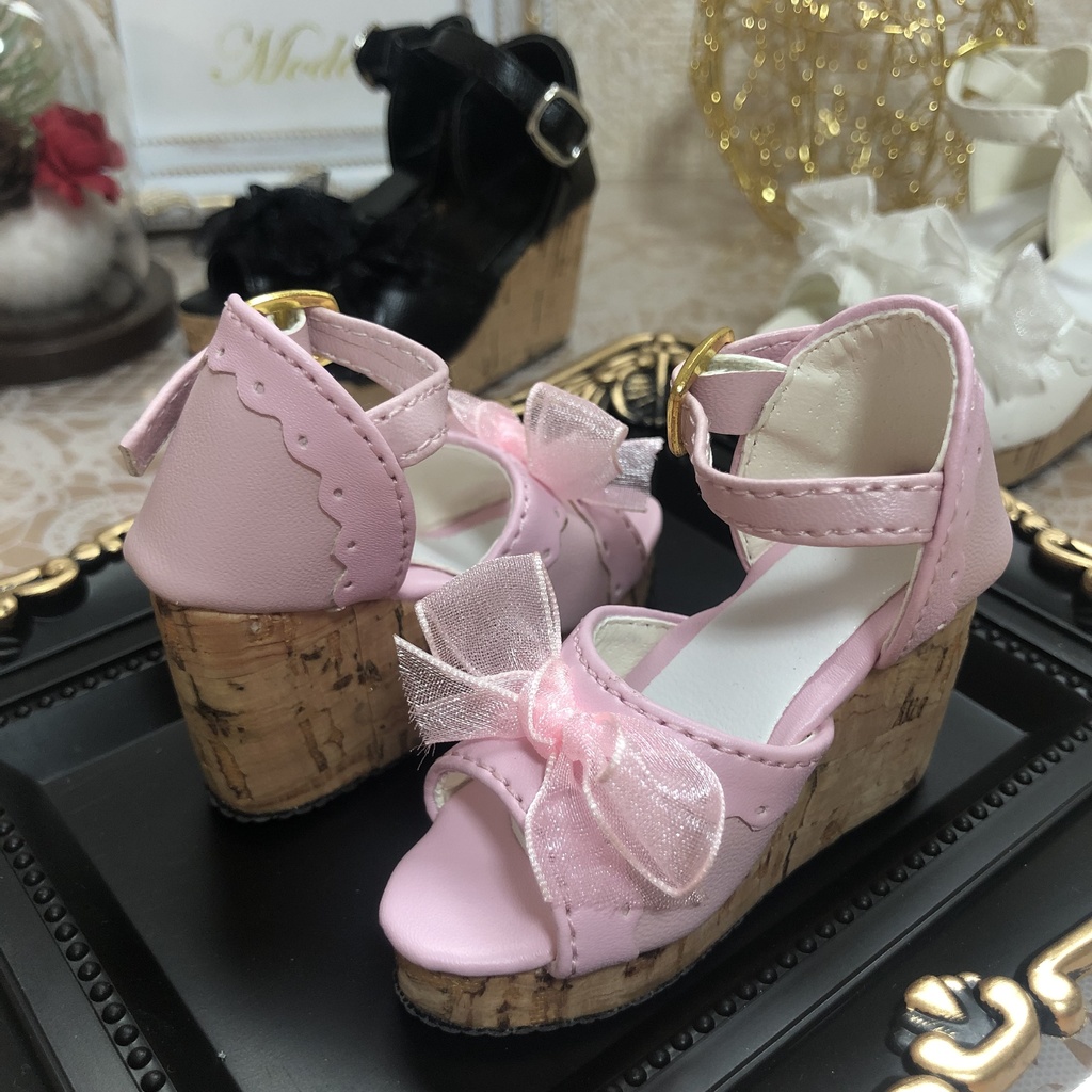 1/3 ドール用 ウェッジソール サンダル