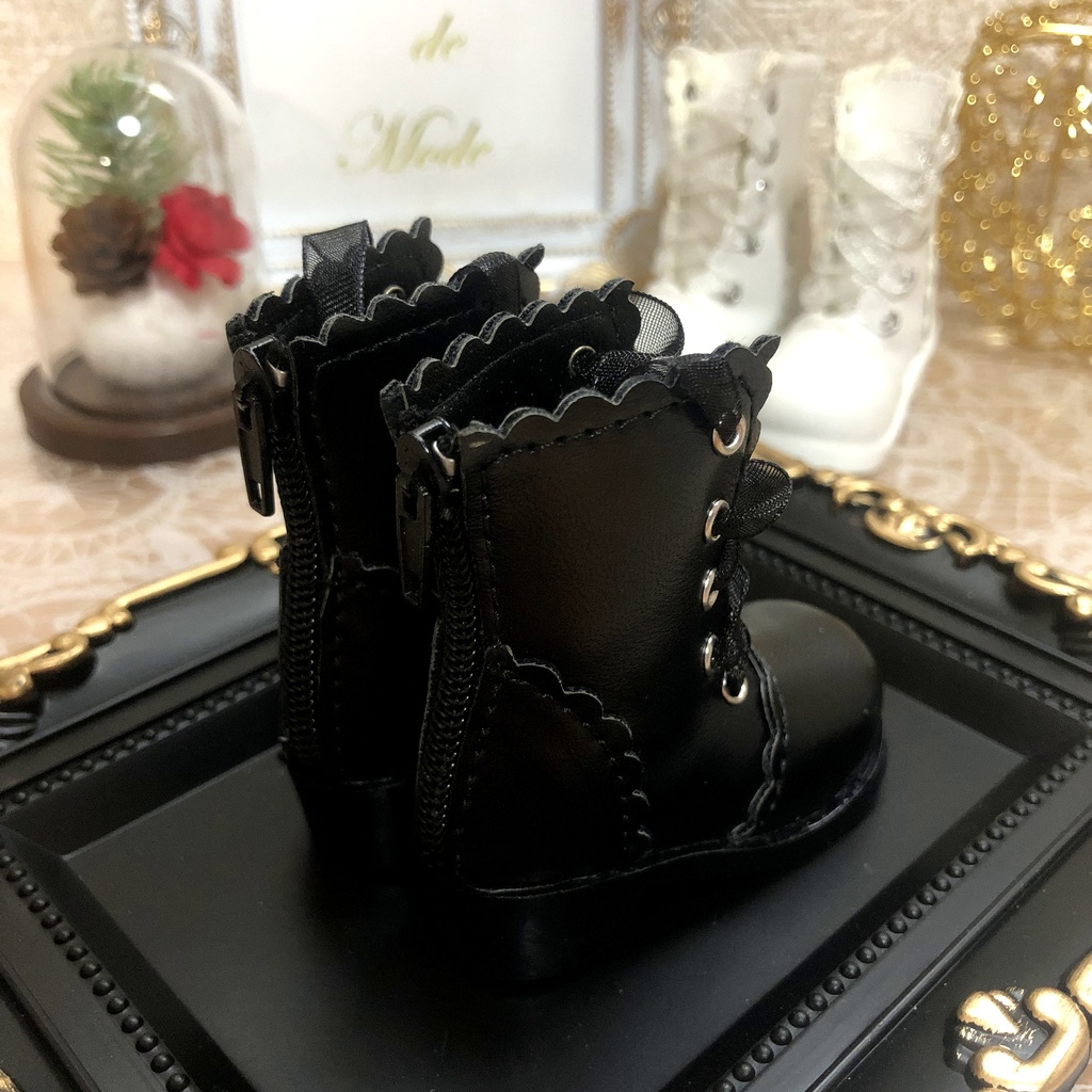 1/4 ドール用 リボン ブーツ