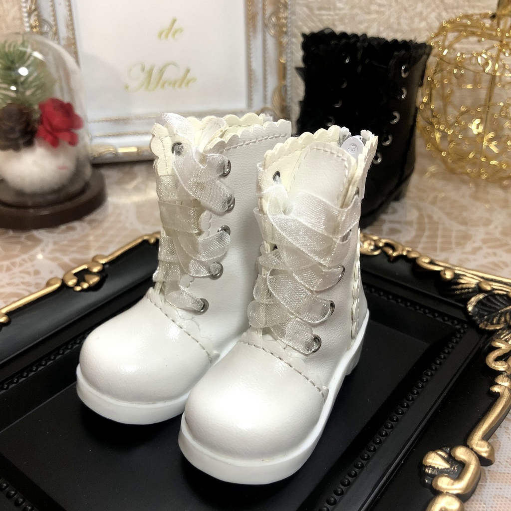 1/4 ドール用 リボン ブーツ