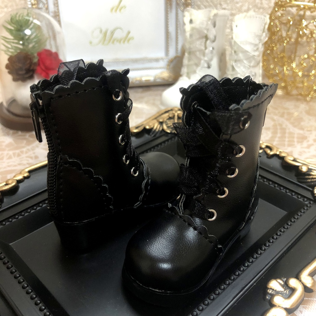 1/4 ドール用 リボン ブーツ