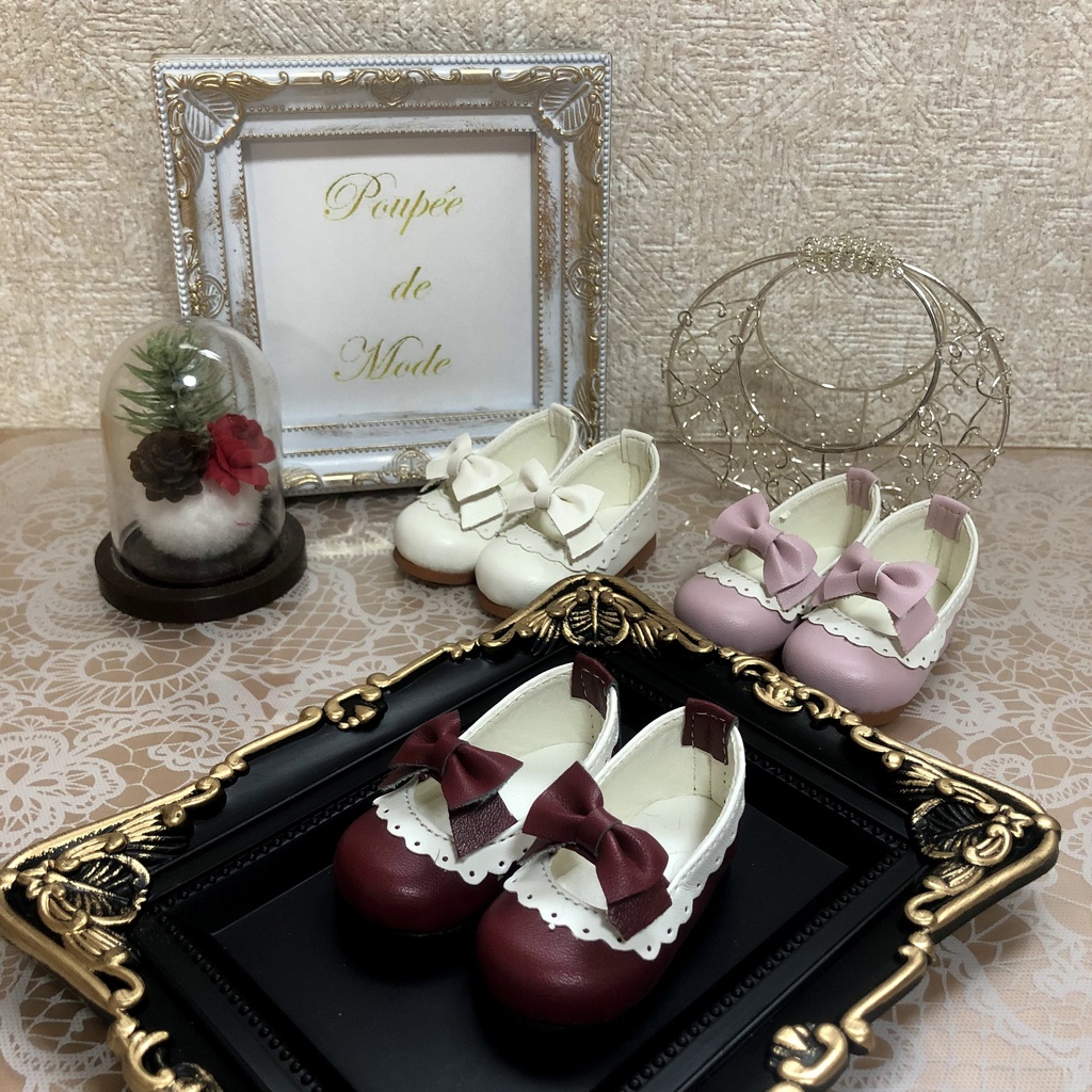 1/4 ドール用 レース靴