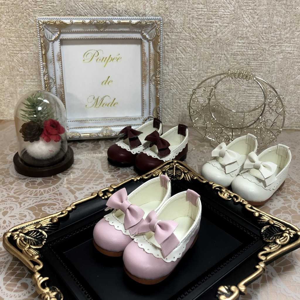 1/4 ドール用 レース靴