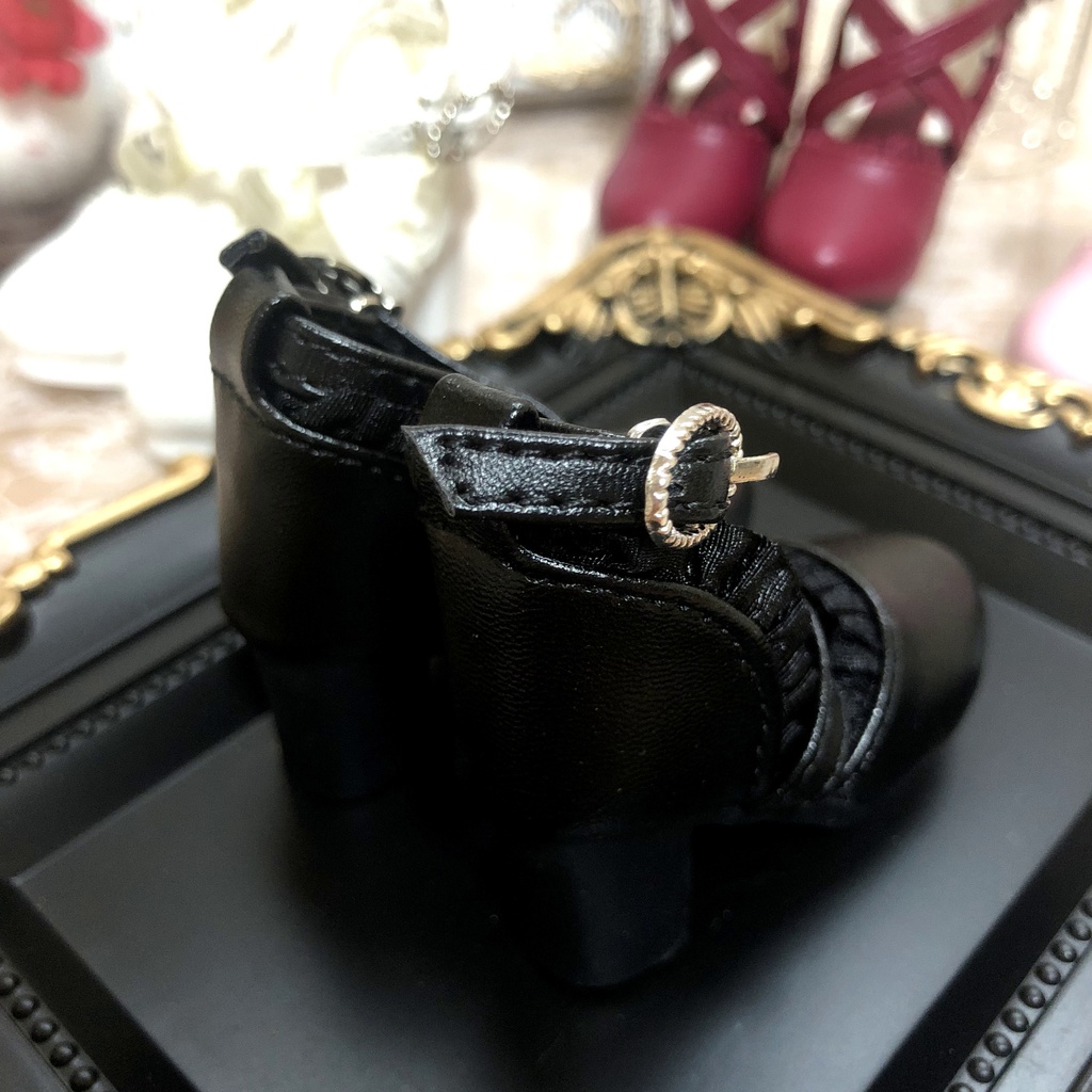 1/4 ドール用 ハイヒール カスタムリボン付き