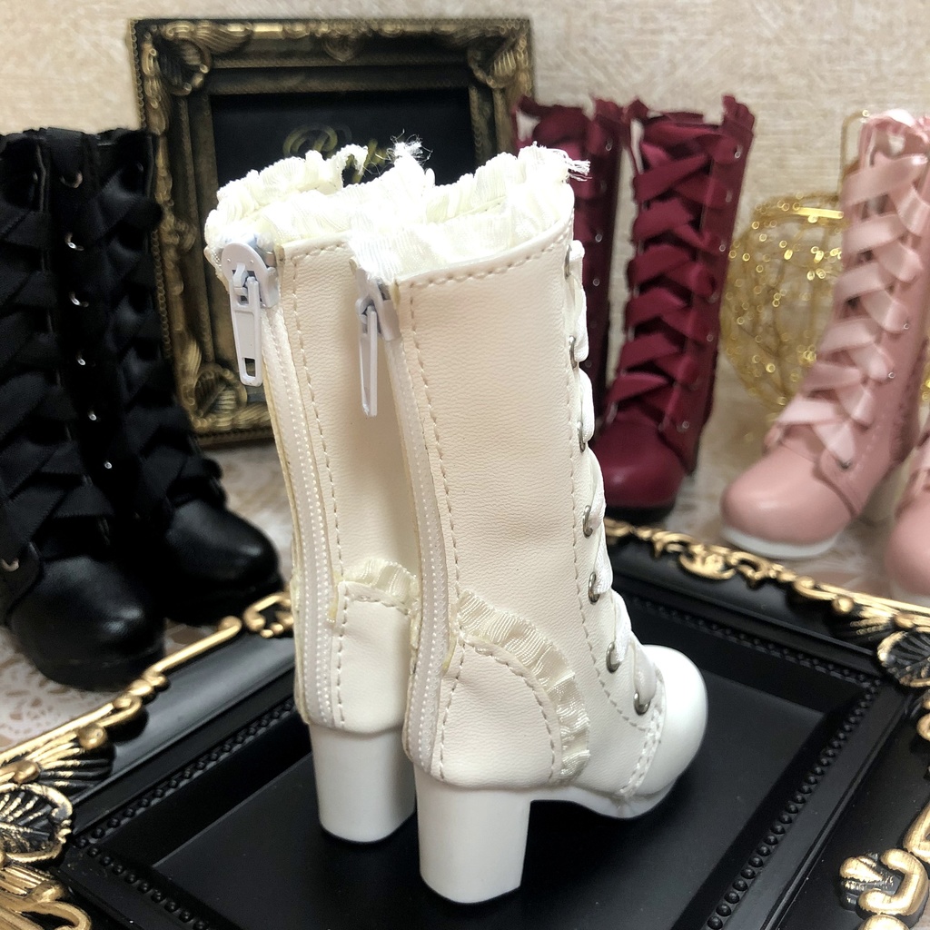 1/4 ドール用 リボンロングブーツ