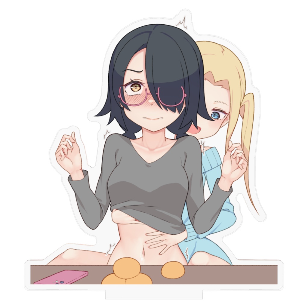 ユリとリリィと冷たい手【アクリルスタンド】