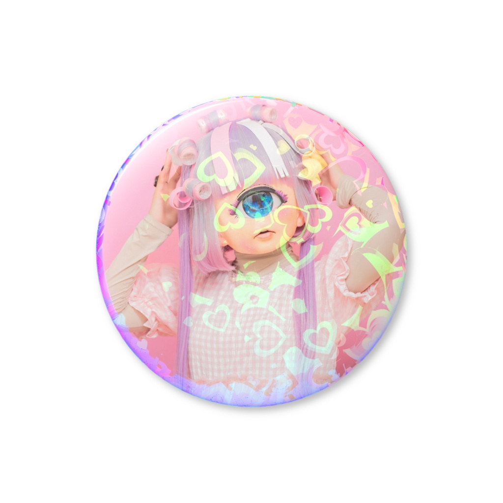 くるくるぱー缶バッジ