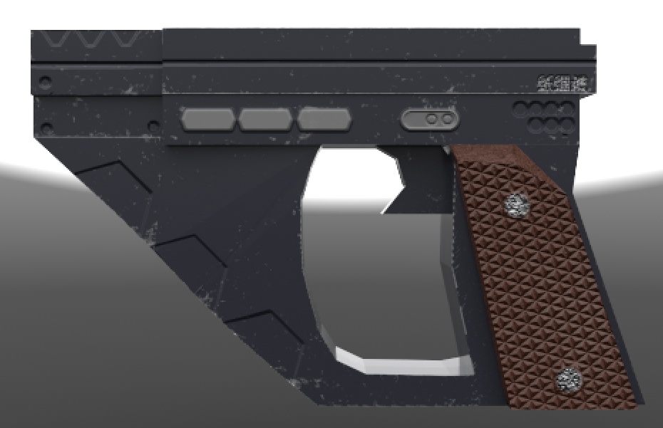 標準装備電子拳銃 燈火