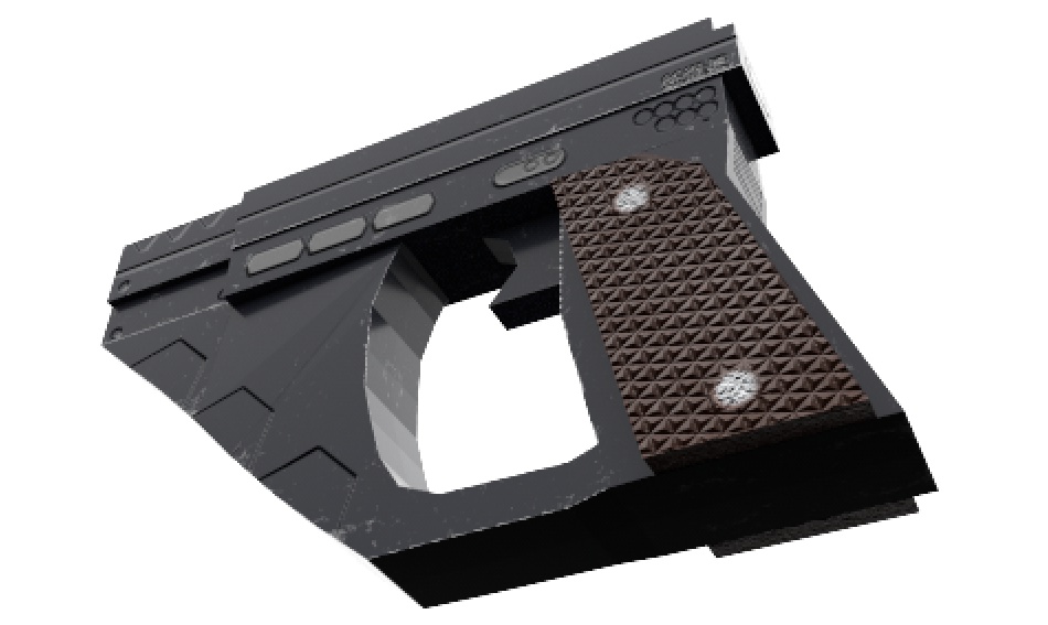 標準装備電子拳銃 燈火