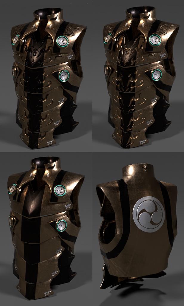 黒鬼装甲 夜叉ノ胸椎