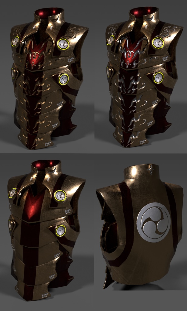 黒鬼装甲 夜叉ノ胸椎