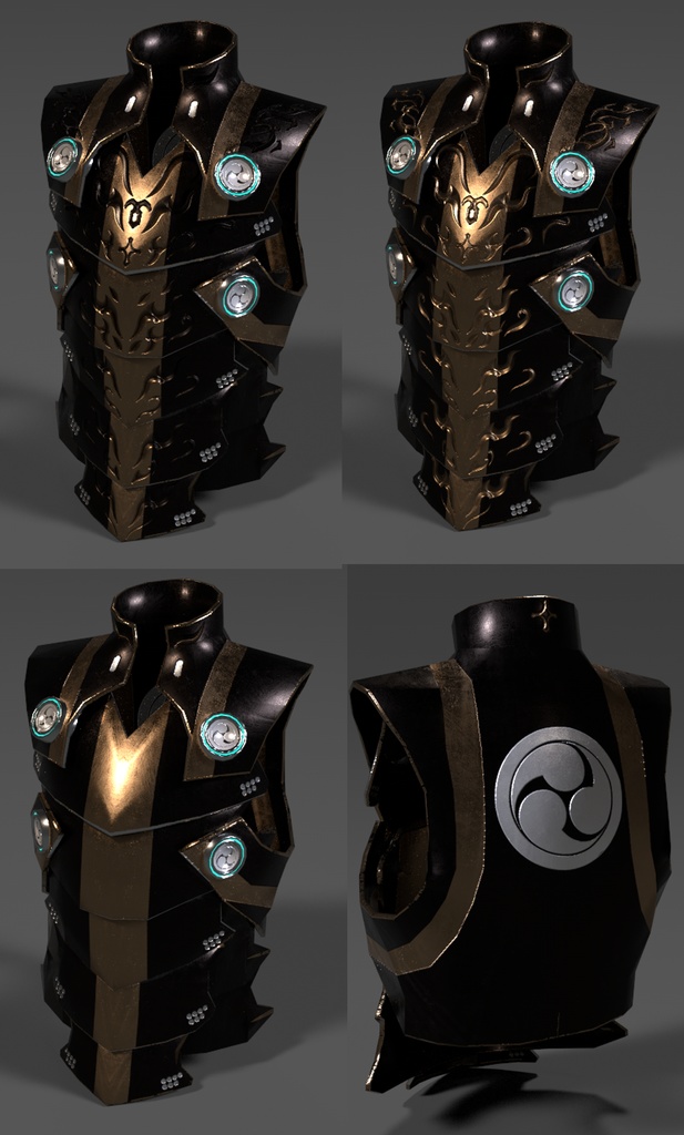 黒鬼装甲 夜叉ノ胸椎