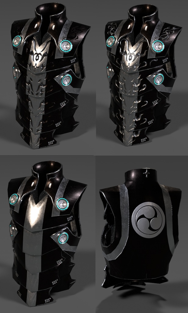 黒鬼装甲 夜叉ノ胸椎