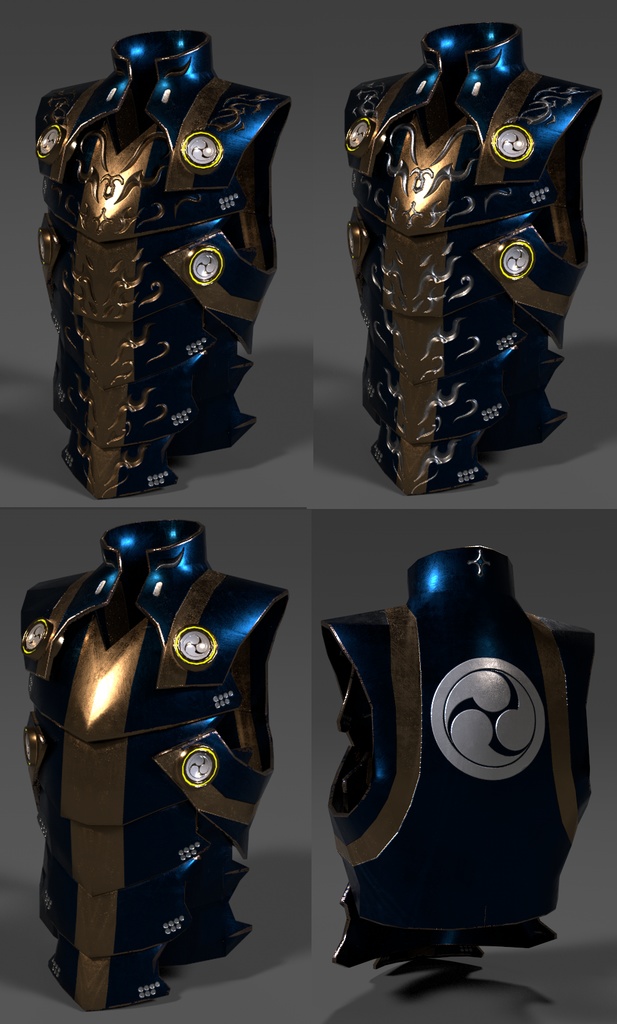 黒鬼装甲 夜叉ノ胸椎