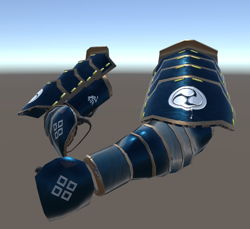 黒鬼装甲 夜叉ノ尺橈