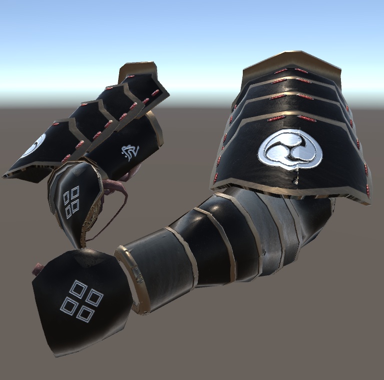 黒鬼装甲 夜叉ノ尺橈