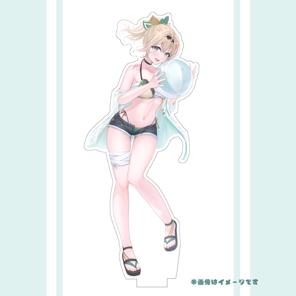 風真いろは水着アクリルスタンド【ホロクル10th】